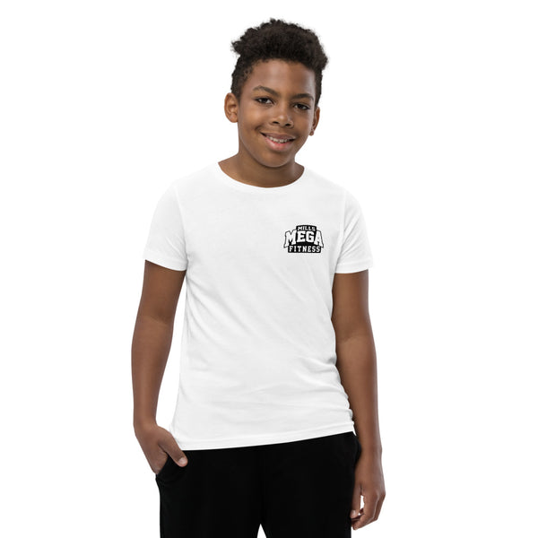 Youth Short Sleeve White MEGA T-Shirt