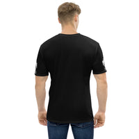 Men's Black Tiger Logo Men's T-Shirt