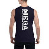 Shield Motto Muscle Shirt w/white letters